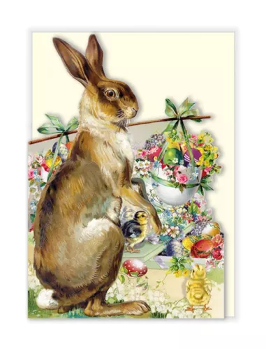 Easter bunny, Greeting Card