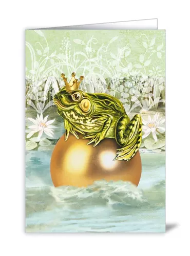 Frog Prince, Greeting Card
