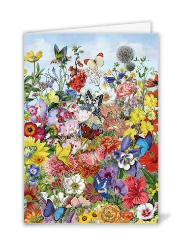 Flower Meadow, Greeting Card