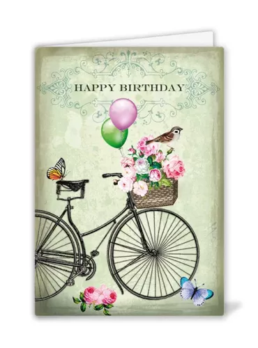 Happy Birthday, Greeting Card