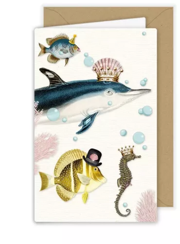Royal Fish, Greeting Card
