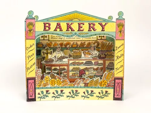 Bakery 3D Card by Emily Sutton