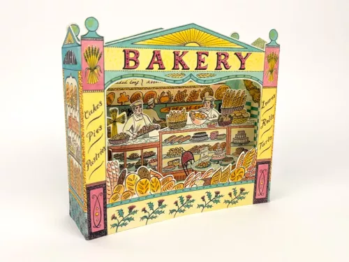 Bakery 3D Card by Emily Sutton
