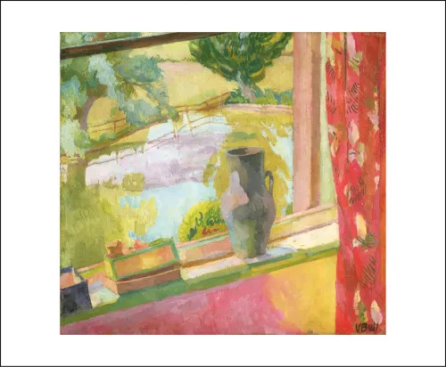 View of the Pond at Charleston, East Sussex c.1919 by Vanessa Bell