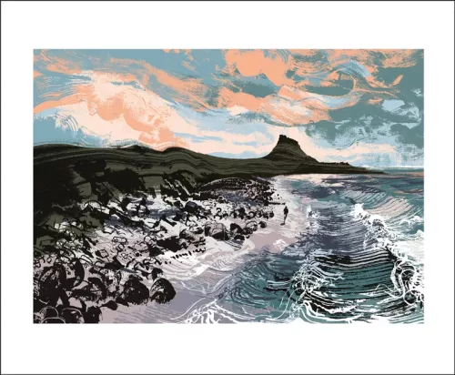 Early Morning Light, Lindisfarne by Andy Lovell