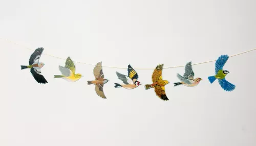 Bird Garland By Alice Melvin