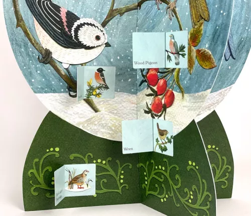 Snow Globe Advent Calendar by Alice Melvin
