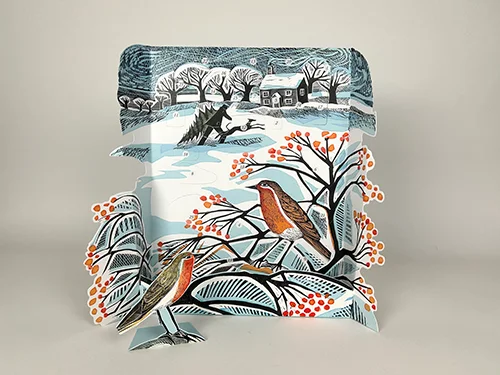 Bringing Home the Tree by Angela Harding, Advent Calendar