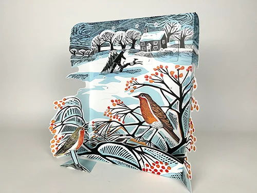 Bringing Home the Tree by Angela Harding, Advent Calendar