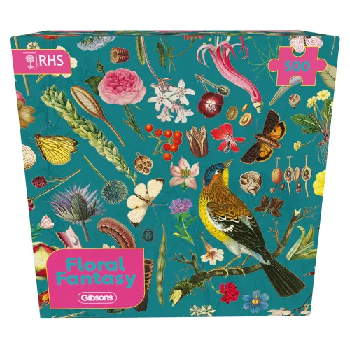 RHS: Floral Fantasy 500 Piece Puzzle