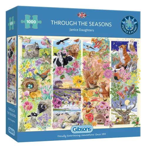 Through the Seasons (1000) Puzzle