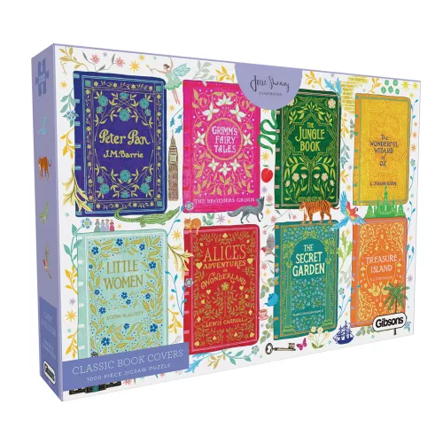 Classic Book Covers (1000) Jigsaw Puzzle