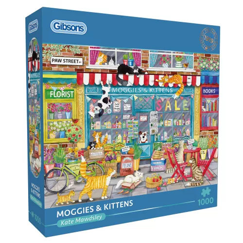 Moggies and Kittens (1000) Jigsaw Puzzle
