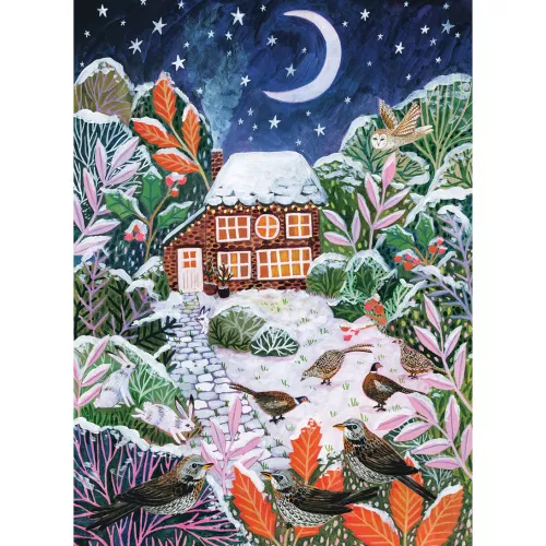 Frosty Fauna (3x500) Jigsaw Puzzle