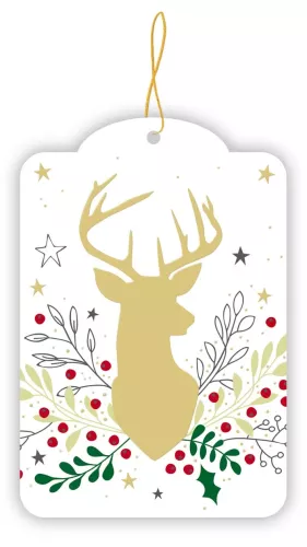 Reindeer, Gift Tag pack