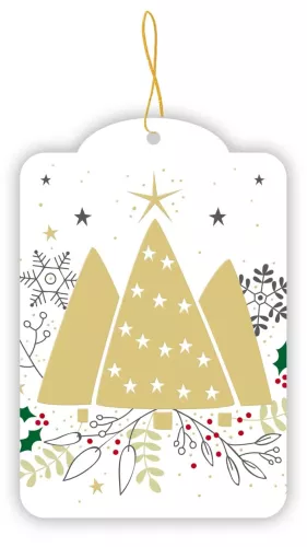 Christmas Trees, Gift Tag pack