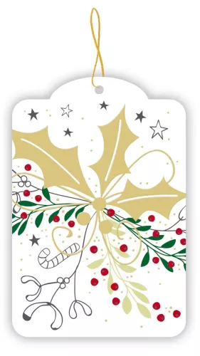 Holly, Gift Tag pack