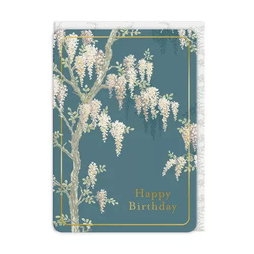 Wisteria Garden Greeting Card (13136)