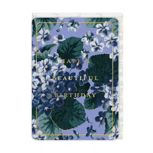 Garden Floral Greeting Card (13140)