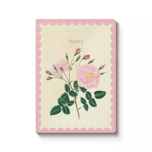Rose Damascena Premium Paperback Notebook (A5) (12903)