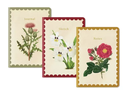 Natural World Premium 3x Stitched Notebook Set (A5 Mini) (12901)