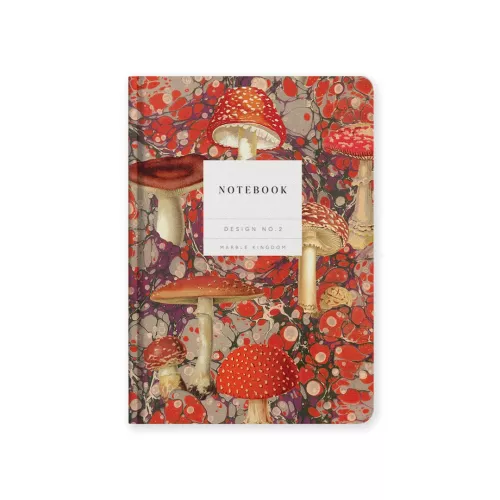Marble Fungi Premium Hardback Notebook (A5) (12824)