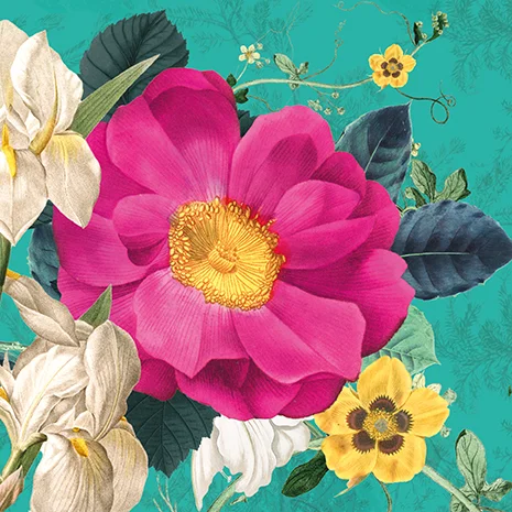 Floral Opulence, Greeting Card