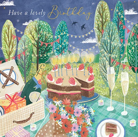 Garden Party, Greeting Card