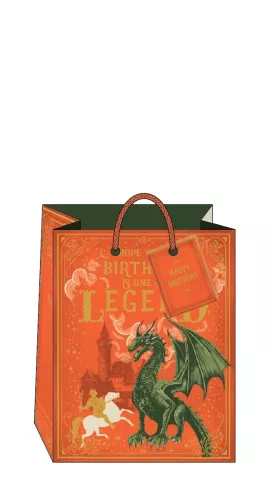 Storybook Legend Dragon Medium Portrait Gift Bag
