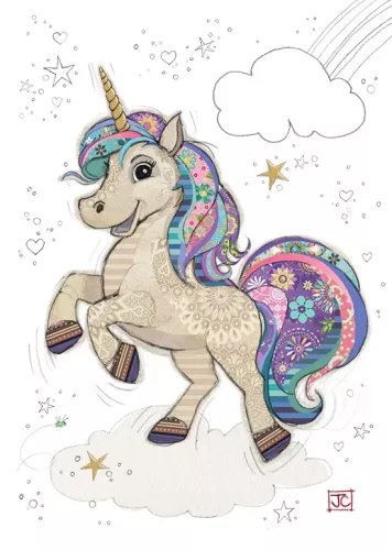 Una Unicorn, Greeting Card