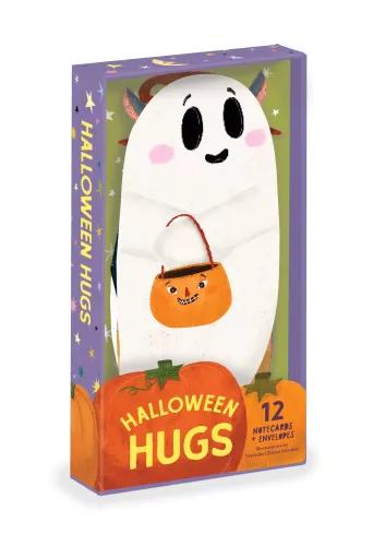 Halloween Hugs: 12 Notecards & Envelopes