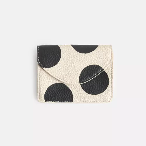 Mono Spot Card Holder Purse