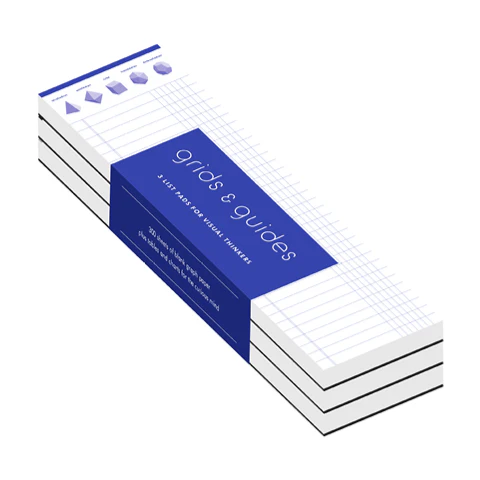 Grids & Guides, 3 List Pads