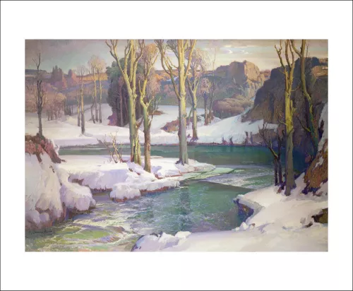 Winter Sunlight Greeting Card