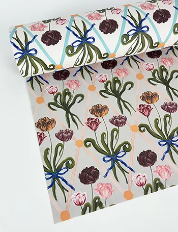 Diamond Tulip, Double Sided Giftwrap