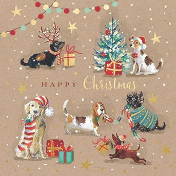 Festive Dogs, Christmas Box