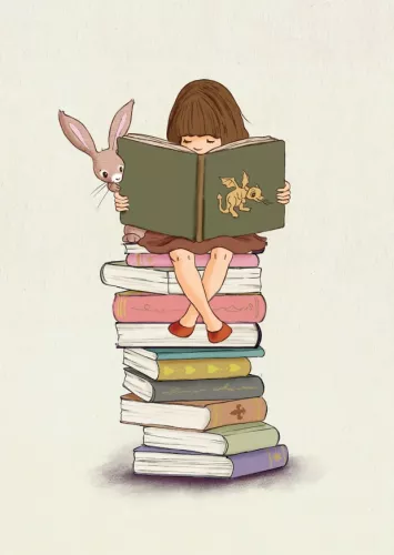 Little Library, Postcard