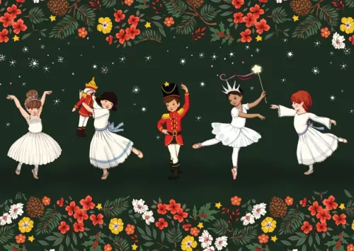 Nutcracker Dance, Postcard