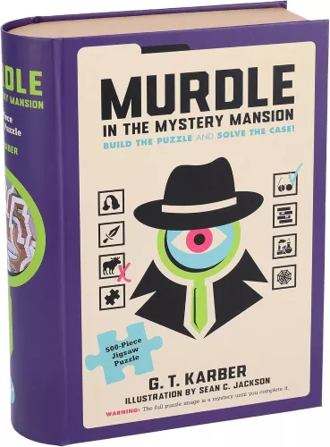 Murdle in the Mystery Mansion 500-Piece Jigsaw Puzzle