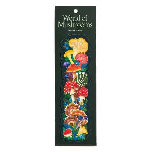 World of Mushrooms Paper Bookmark (Bookmark)