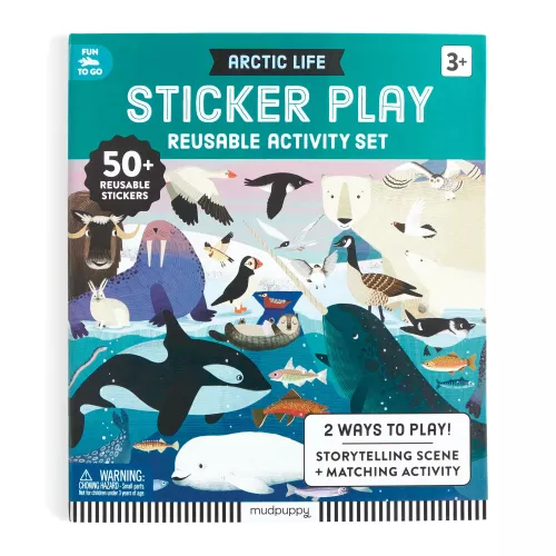 Arctic Life Sticker Play Reusable Activity Set (Sticker Book or Pack)