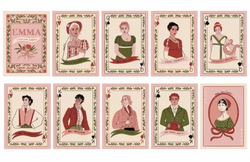 Literary Suits: Jane Austen Collection - Playing Cards for Austenites (Playing Cards)
