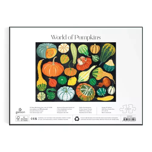 World of Pumpkins 1000 Piece Puzzle (Jigsaw Products)
