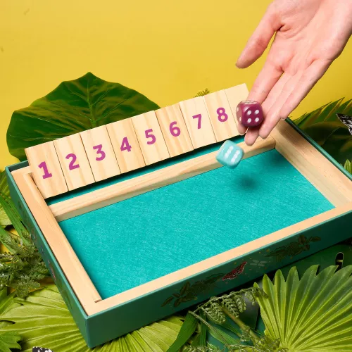 Shut the Box Family Board Game