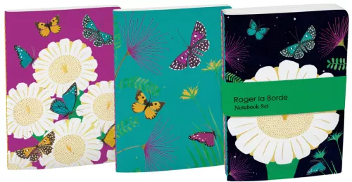 Night Flower A6 Softback Notebook Set