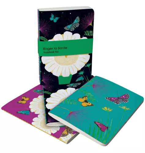Night Flower A6 Softback Notebook Set