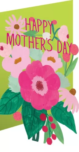 Big Pink Lasercut Card