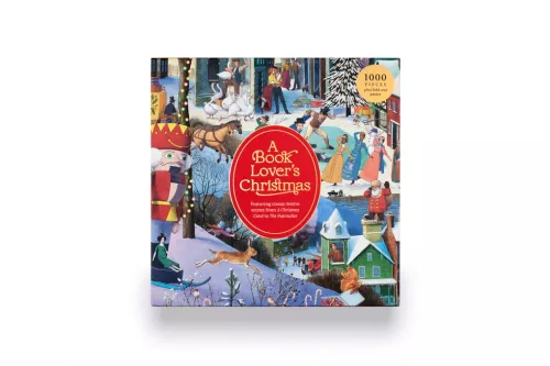 A Book Lover's Christmas, 1000 Piece Puzzle