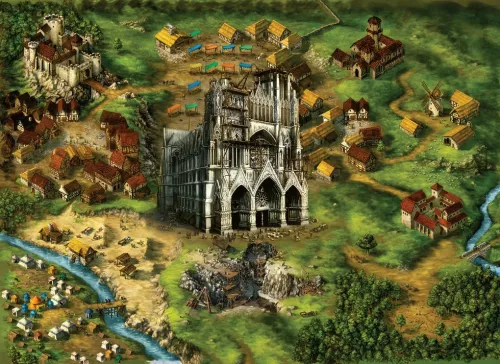 Ken Follett: The Kingsbridge 1000-piece jigsaw puzzle