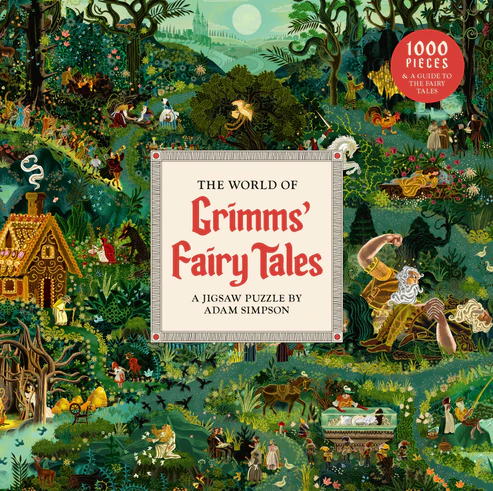 The World of Grimms' Fairy Tales A 1000-piece jigsaw puzzle by Adam Simpson